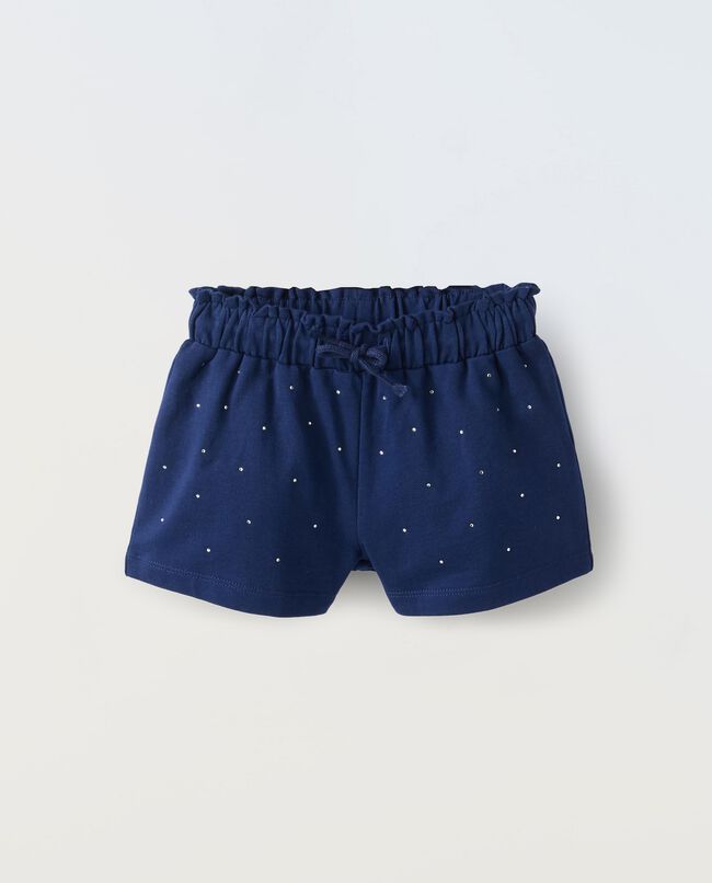 Shorts in puro cotone bambina carousel 0
