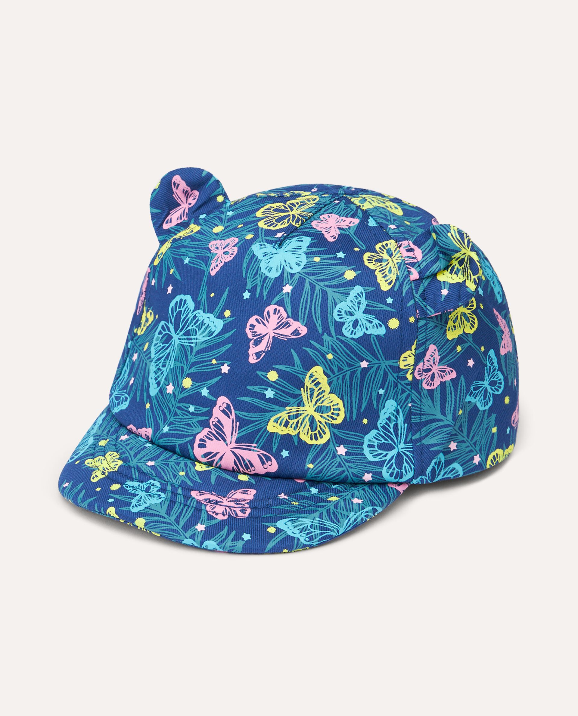 Cappello da baseball in puro cotone neonata