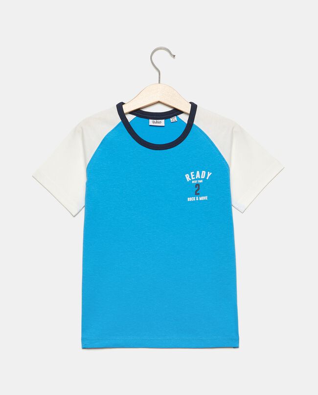 T-shirt in jersey cotone organico bambino carousel 0