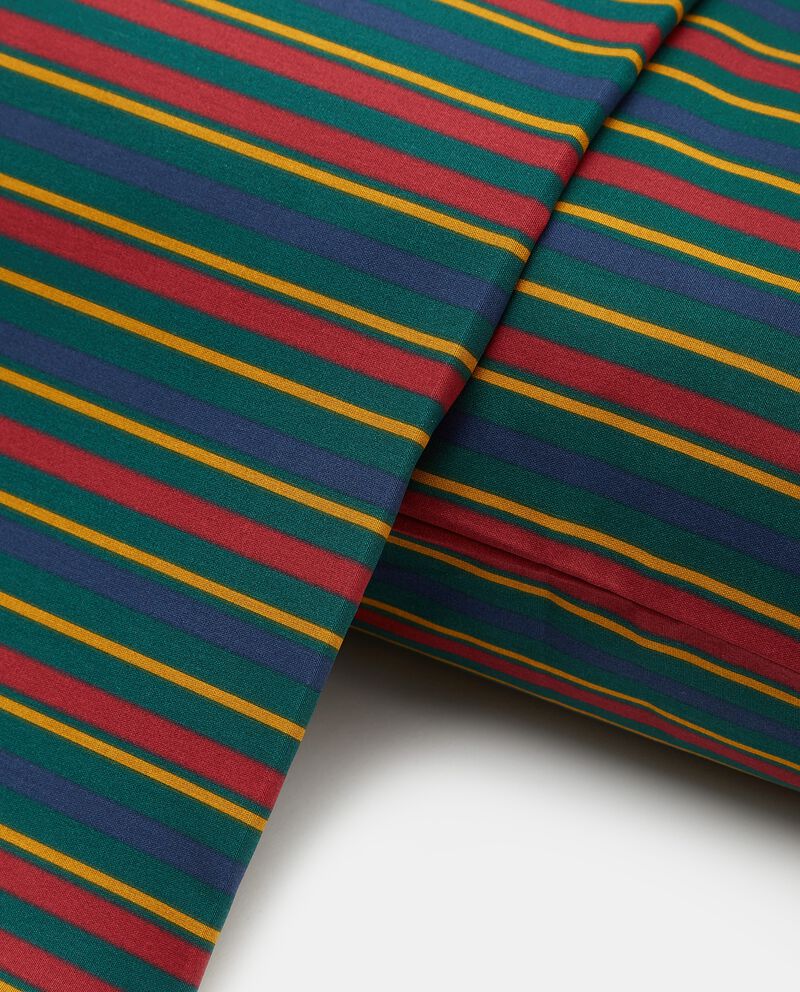Lenzuolo con stampa stripes in puro cotonedouble bordered 1 
