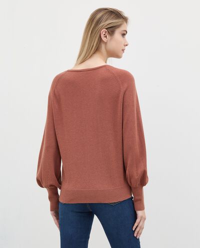 Pullover in lana donna detail 1