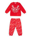 Set pigiama morbido natalizio neonata