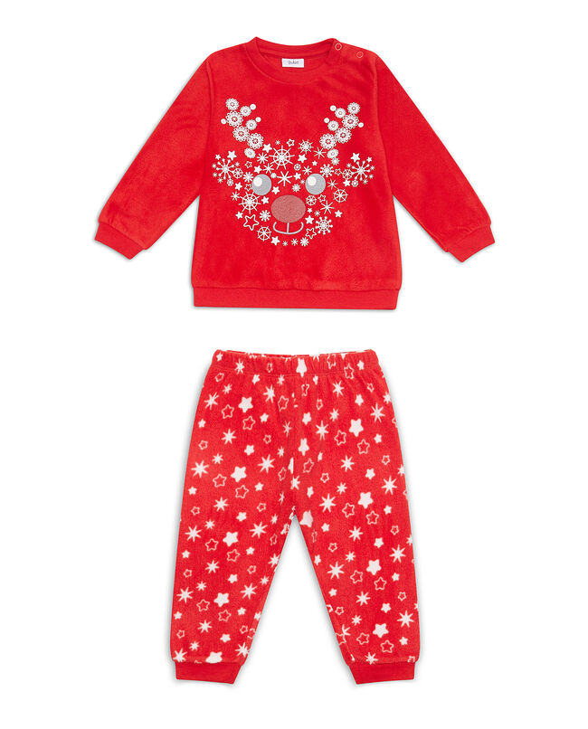 Set pigiama morbido natalizio neonata carousel 0