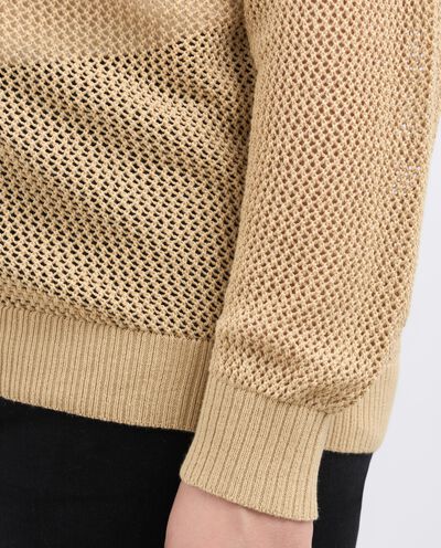Cardigan tricot in puro cotone donna curvy detail 2