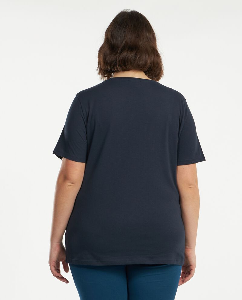 T-shirt fitness donna curvy single tile 1 