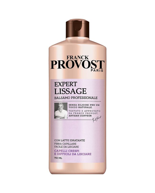 Franck Provost Balsamo Professionale Expert Lissage, Balsamo con Latte Idratante per capelli facili da lisciare, , 750 ml. carousel 0