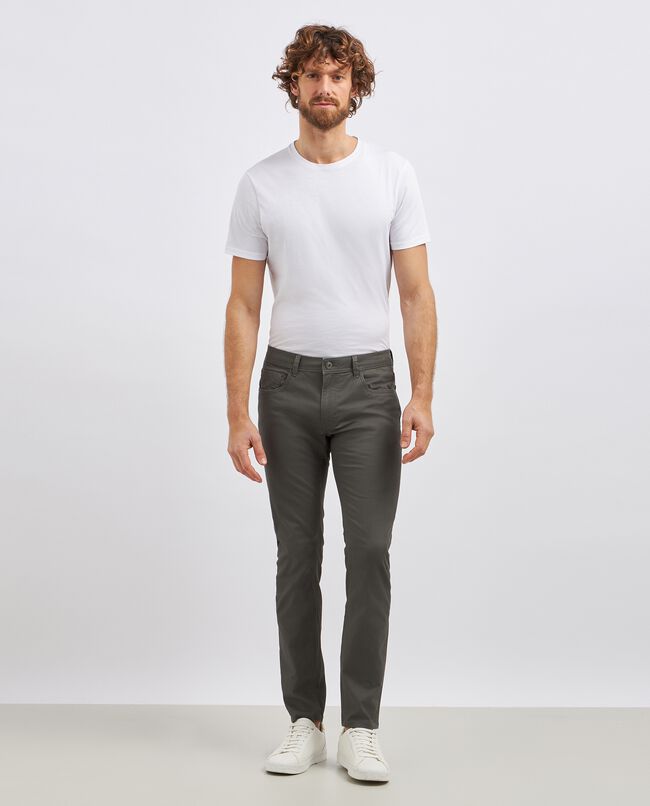 Pantaloni in puro cotone modello 5 tasche uomo carousel 0