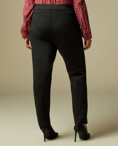 Pantaloni in misto viscosa donna curvy detail 1