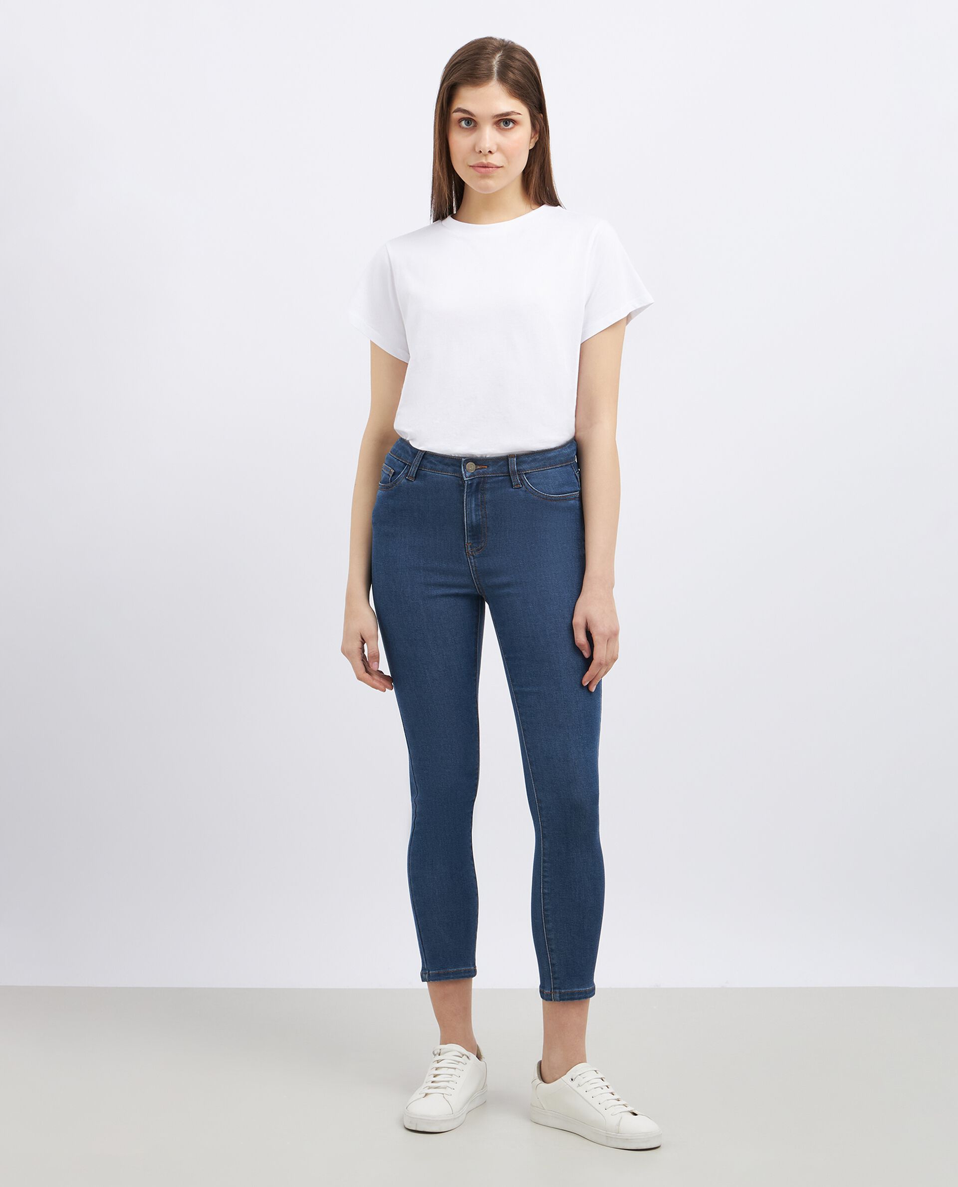 Jeans in misto lyocell donna