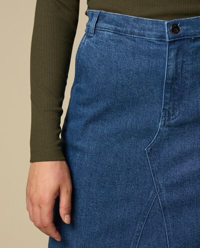 Gonna lunga in jeans donna detail 2
