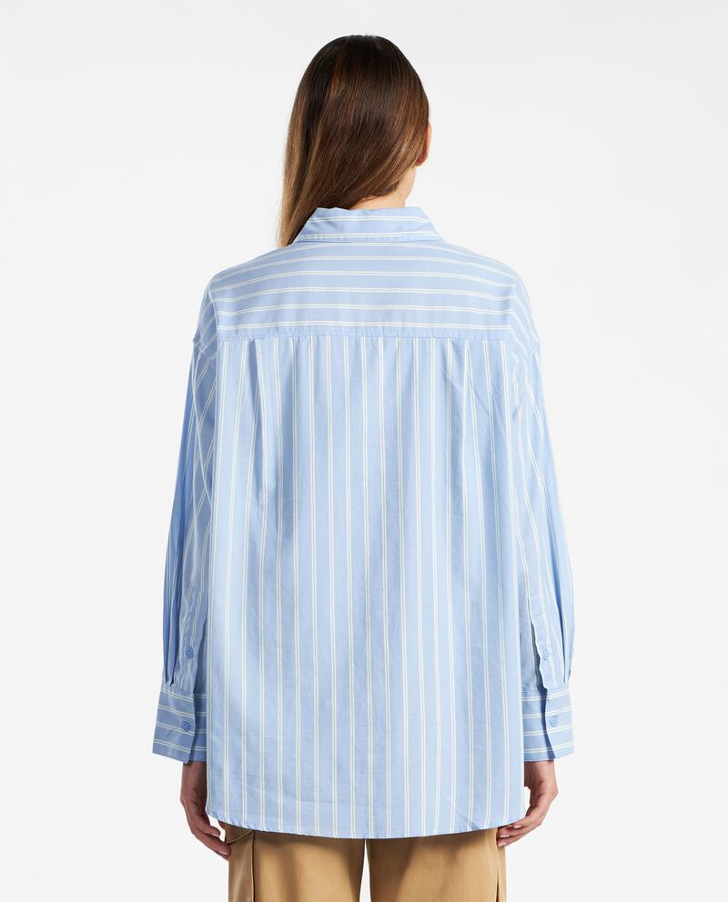 Camicia oversize in puro cotone donna single tile 1 