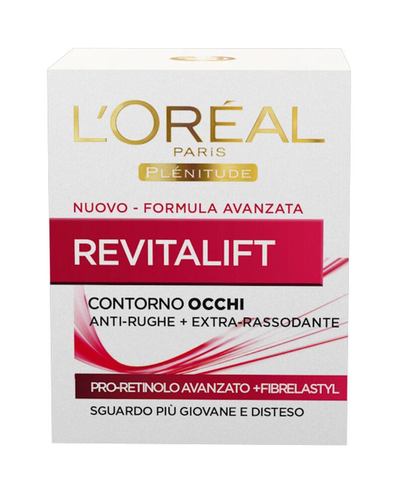 L'Oréal Paris Contorno Occhi Revitalift, Azione Anti-Rughe con Pro-Retinolo Avanzato, 15 ml. cover