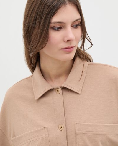Camicia in cotone elasticizzato donna in cotone elasticizzato donna detail 2