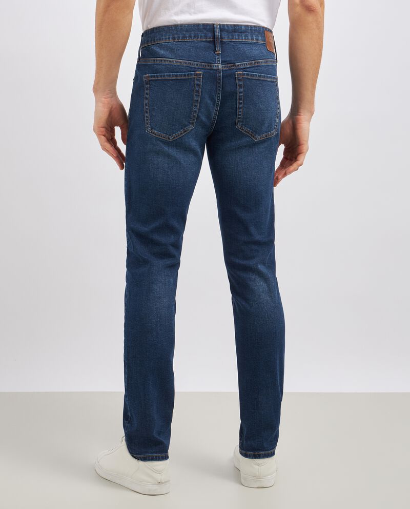 Jeans slim fit cotone stretch uomo single tile 2 cotone