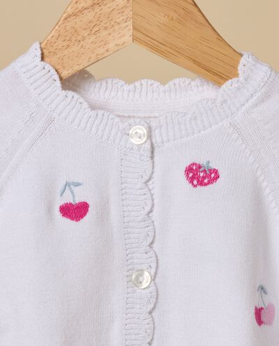 Cardigan tricot IANA in puro cotone neonata detail 1