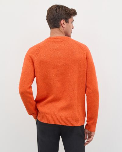Maglione tricot girocollo in misto lana uomo detail 1