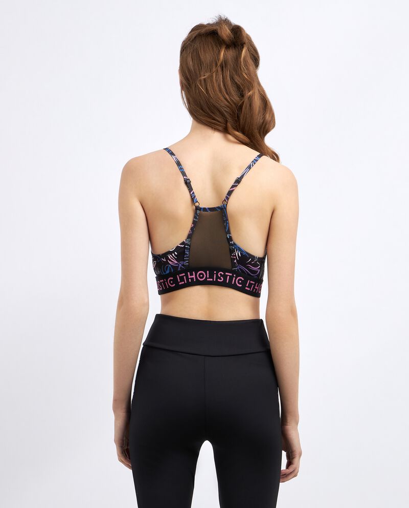 Top multicolor Holistic Fitness donnadouble bordered 1 