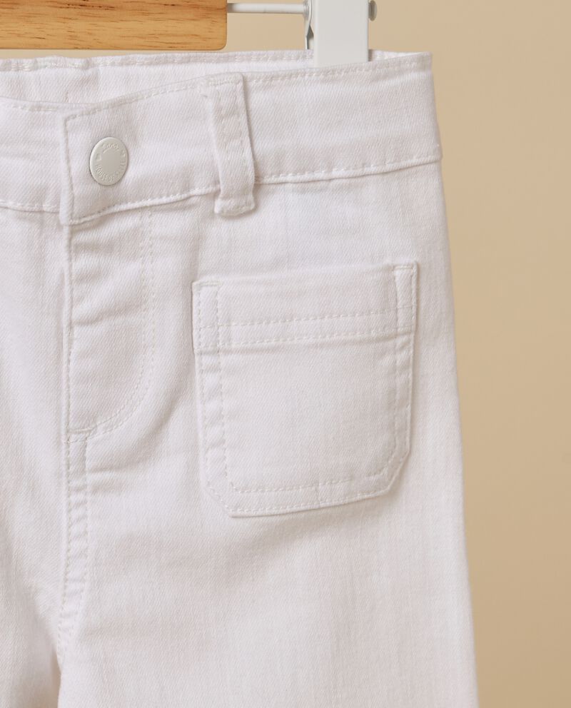 Pantaloni IANA in cotone stretch neonata single tile 1 