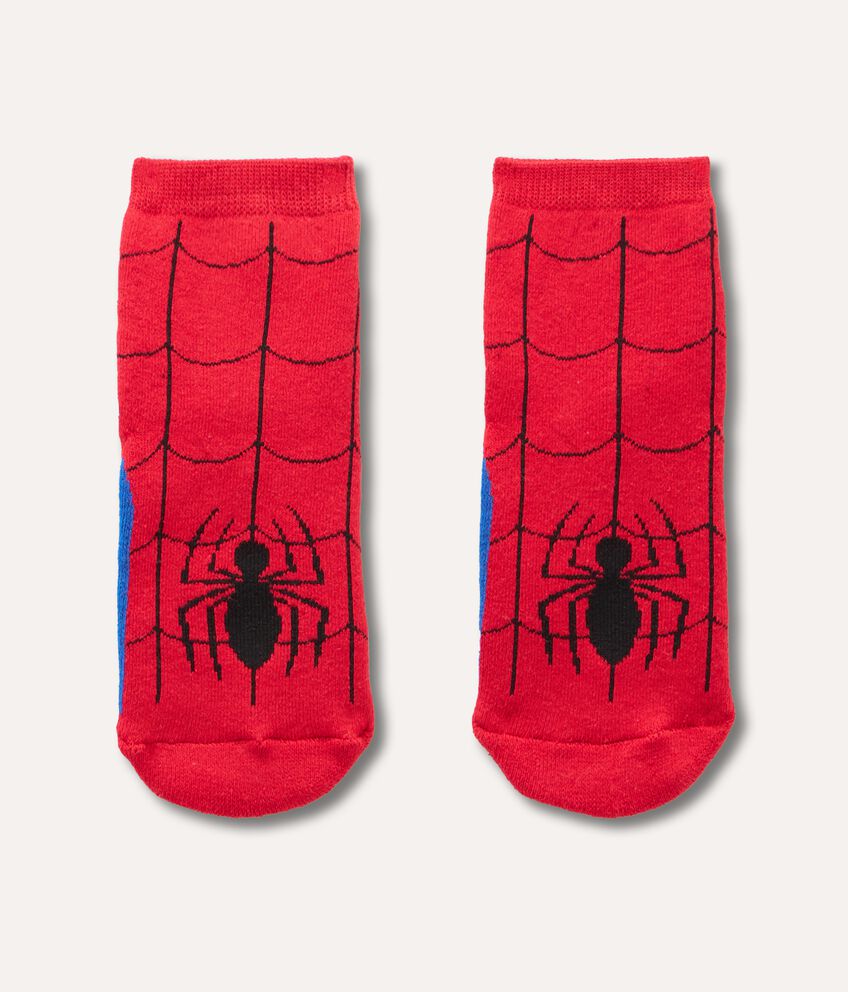 Calze antiscivolo Spiderman in cotone double 1 