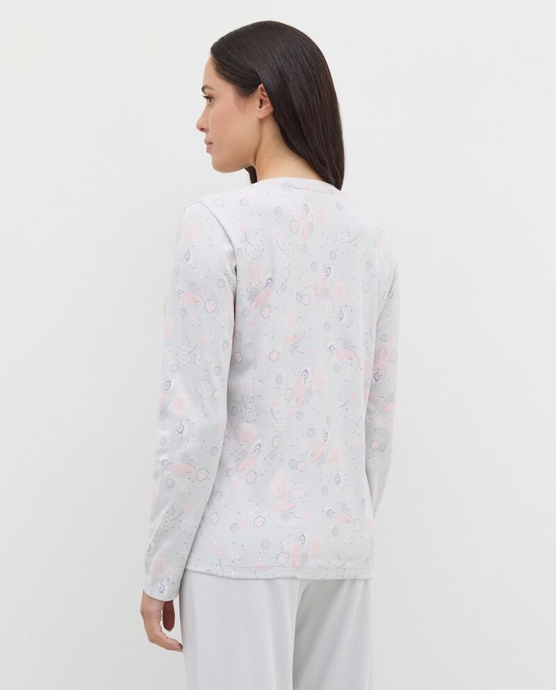 Top pigiama in puro cotone donna single tile 1 cotone