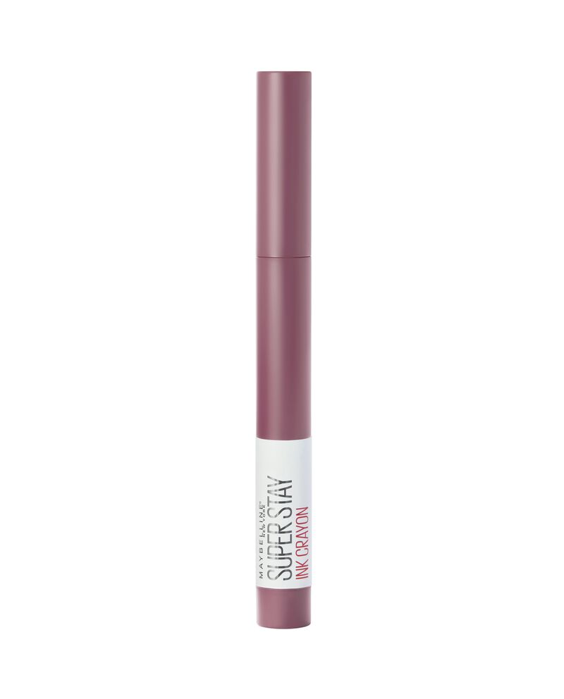 Maybelline New York SuperStay Ink Crayon, rossetto in penna a lunga tenuta, Stay Exceptional (25). cover