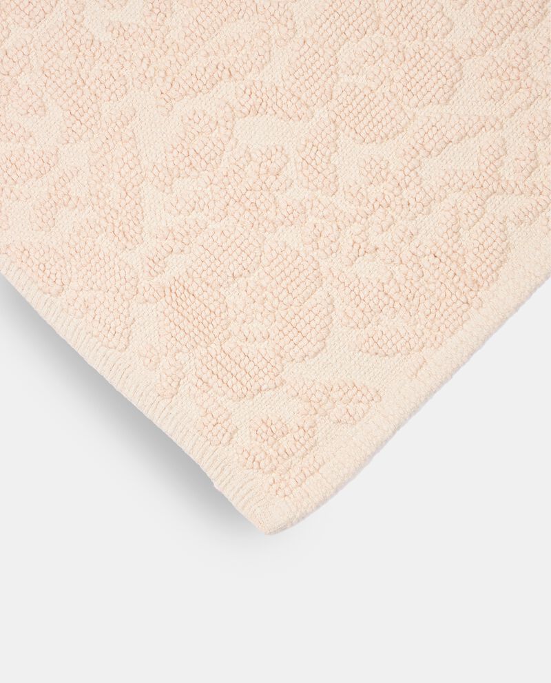 Tappeto antiscivolo in puro cotone con lavorazione jacquard single tile 1 cotone