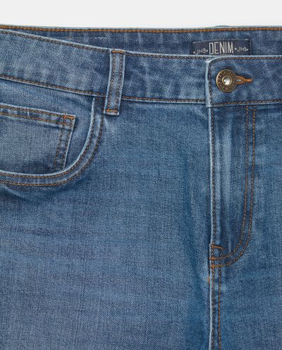 Jeans skinny fit stone wash uomo detail 1
