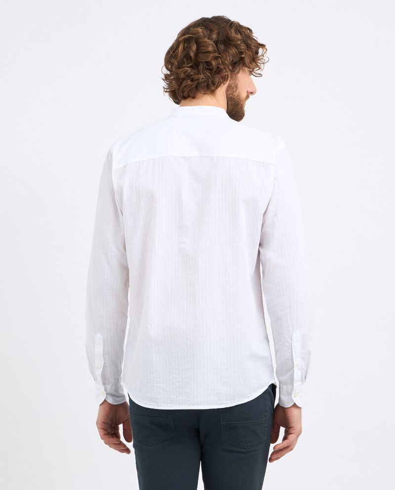 Camicia coreana in misto lino uomo single tile 1 cotone