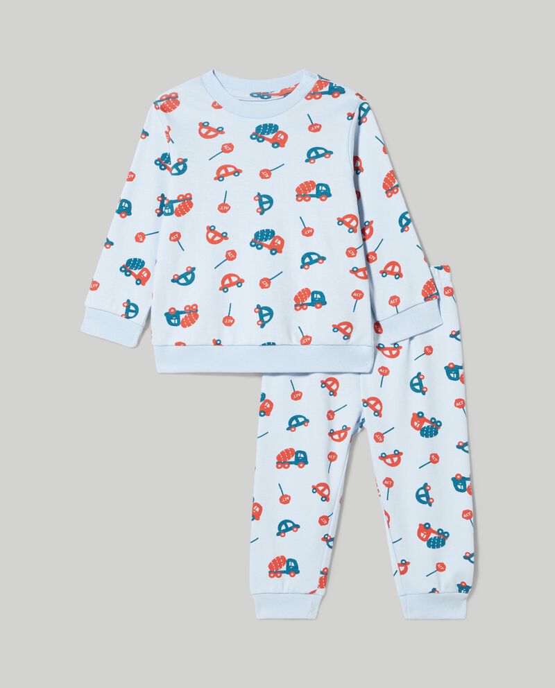 Set pigiama lungo in puro cotone neonatodouble bordered 0 