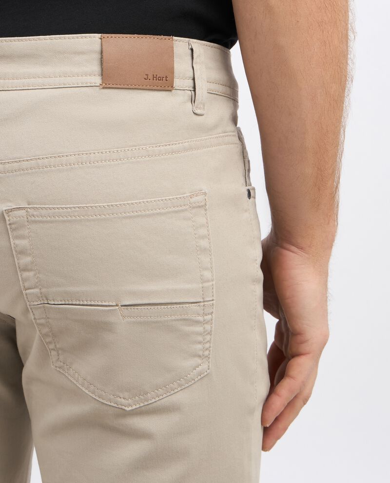 Pantaloni in cotone stretch uomodouble bordered 2 