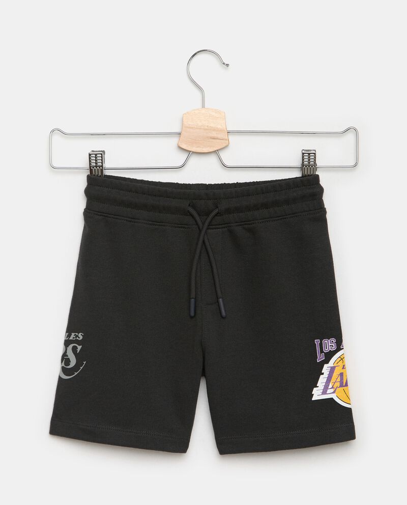 Shorts NBA Lakers in jersey di puro cotone bambinodouble bordered 0 