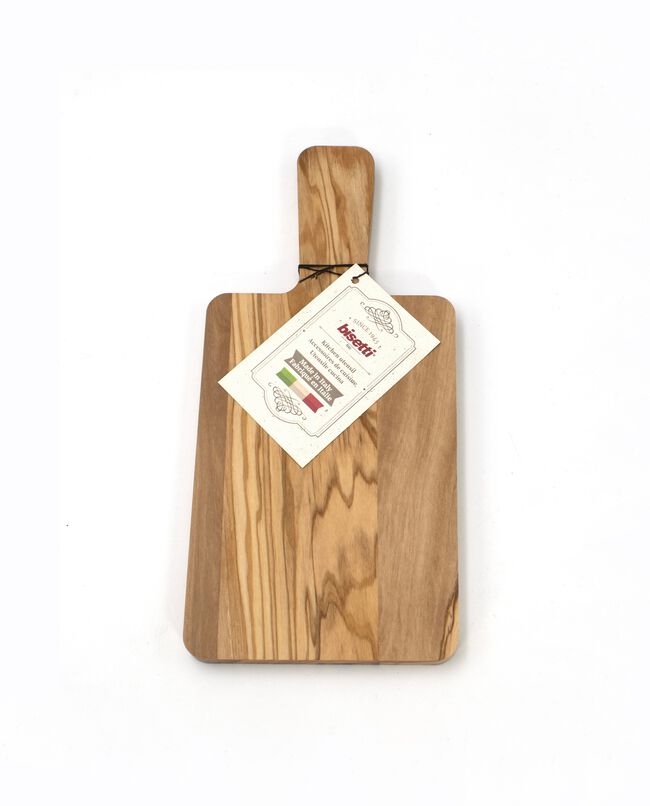 Tagliere piccolo in legno di ulivo massello Made in Italy carousel 0