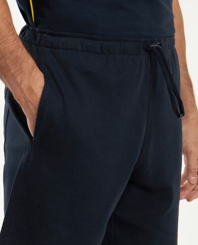 Shorts fitness in puro cotone fleece uomo detail 2