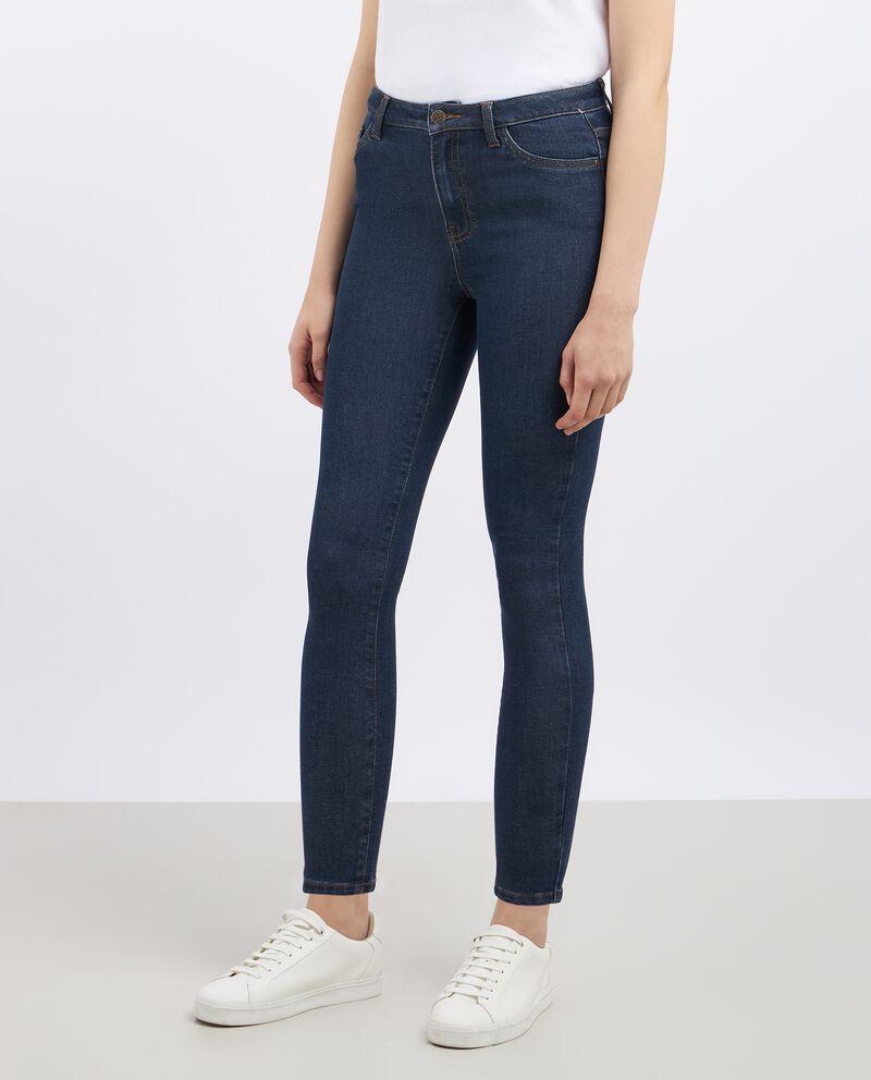 Jeans skinny fit donna single tile 1 cotone
