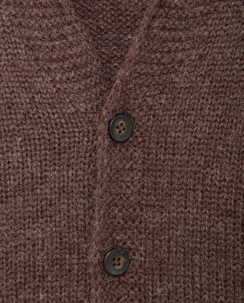 Cardigan in misto lana con bottoni bambino single tile 1 