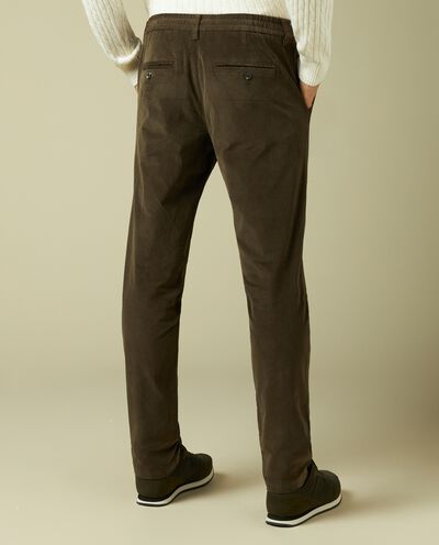Pantaloni chino in velluto uomo detail 1