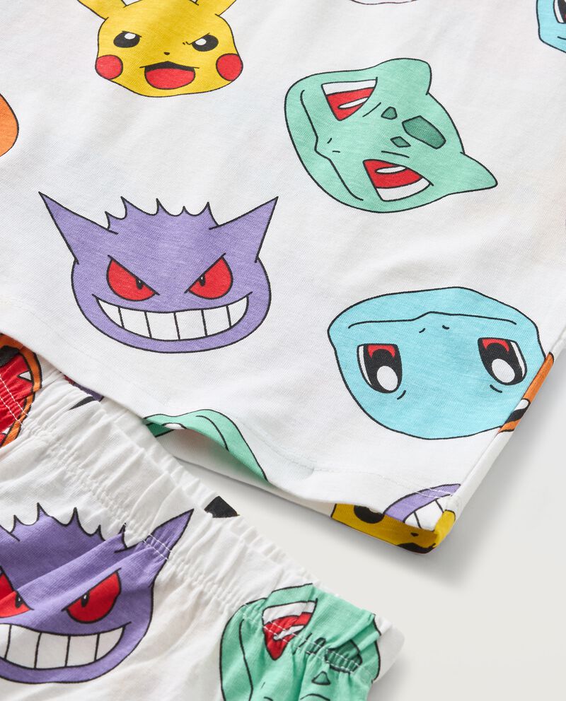 Set pigiama corto Pokémon bambino single tile 1 cotone