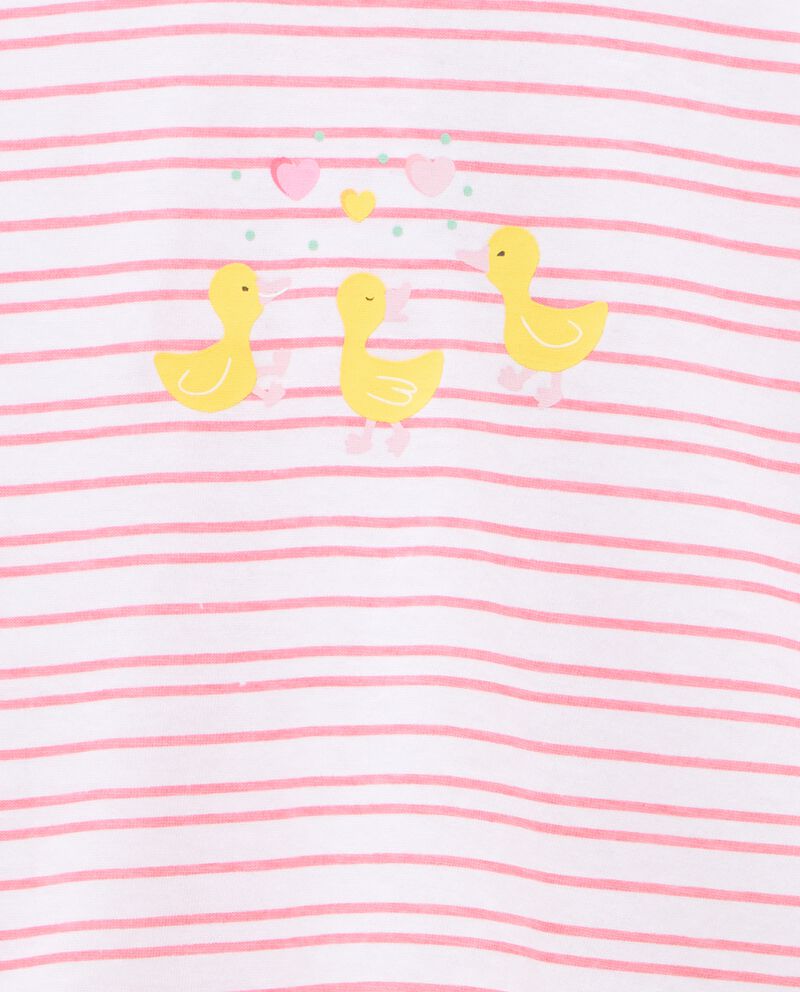Set pigiama corto in puro cotone neonata single tile 1 cotone