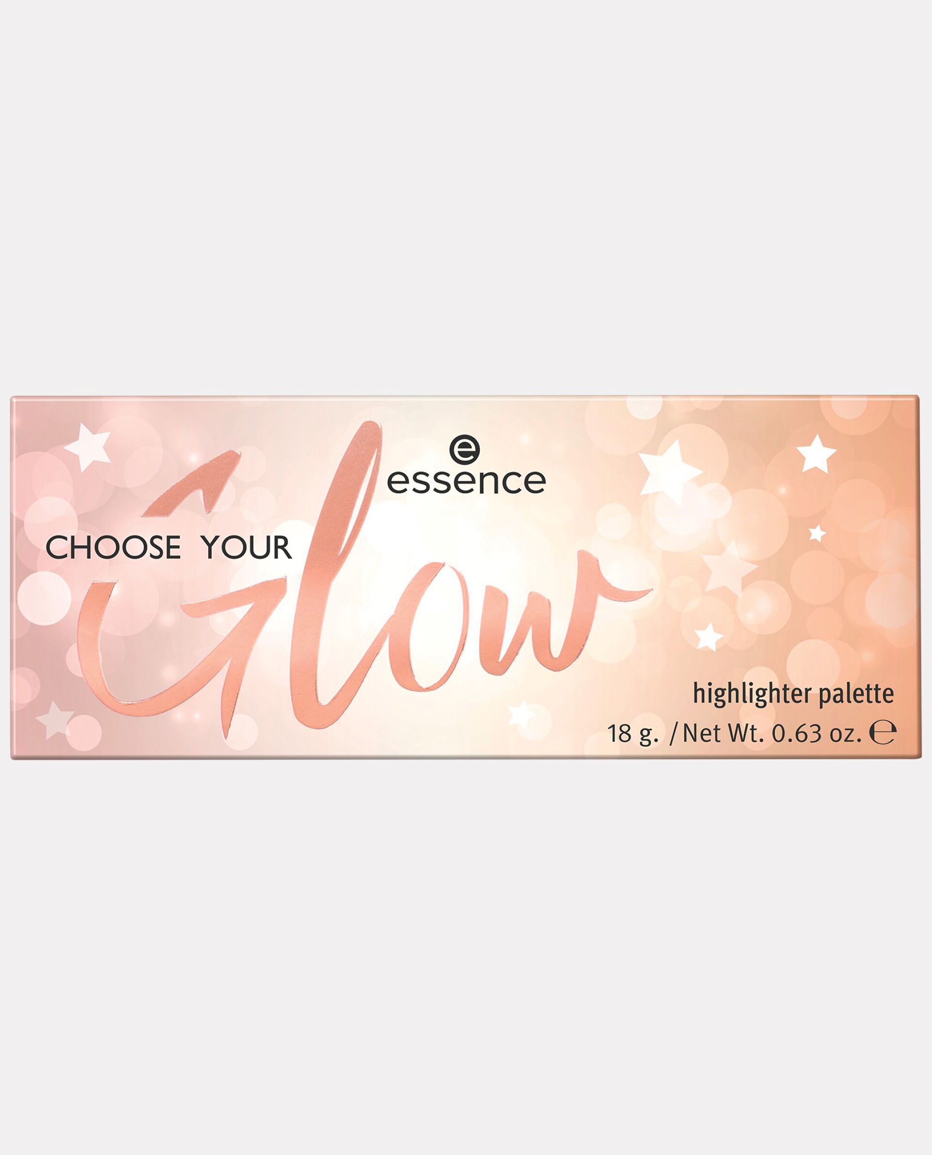 Essence choose your glow palette illuminanti viso