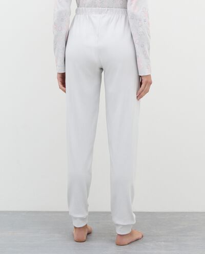 Pantaloni pigiama in puro cotone donna detail 1