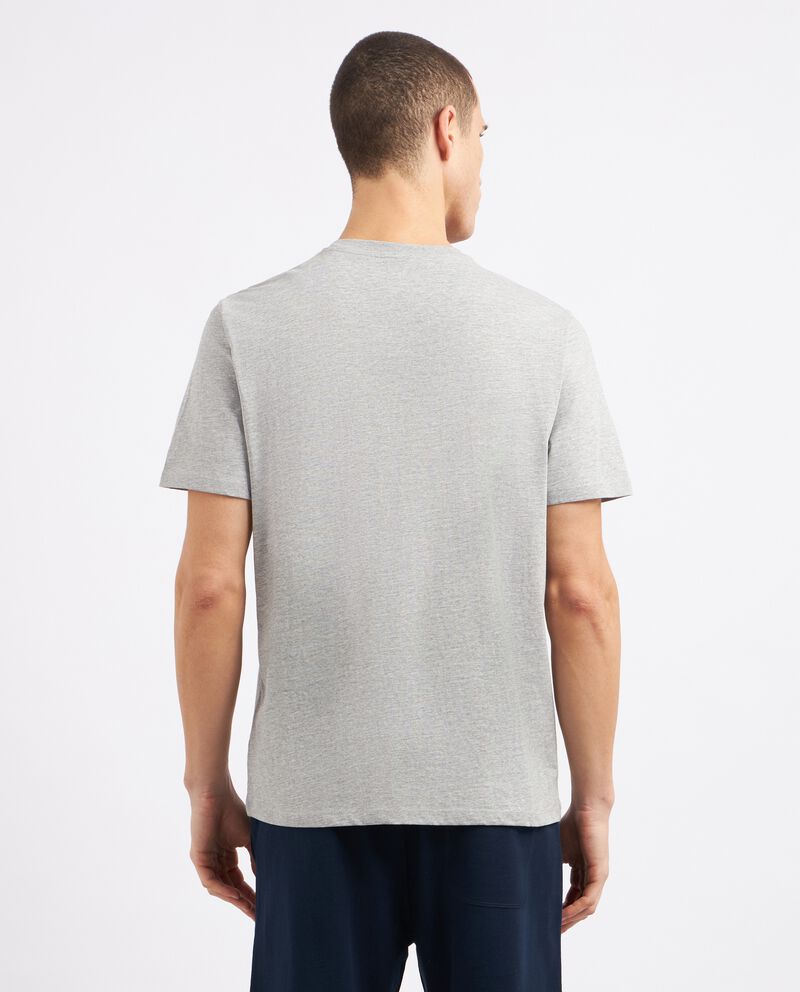 T-shirt in puro cotone uomo single tile 1 cotone