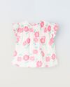 Blusa in cotone stretch neonata