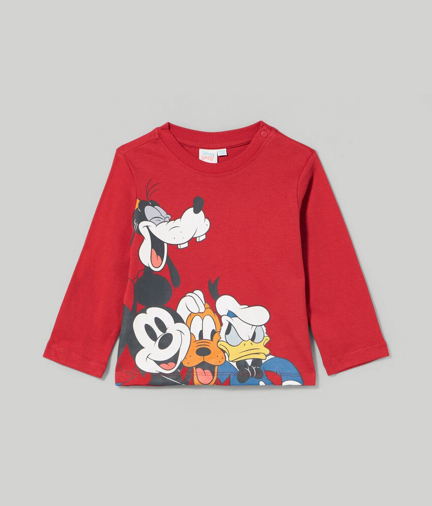 T-shirt Disney a manica lunga neonato double 1 