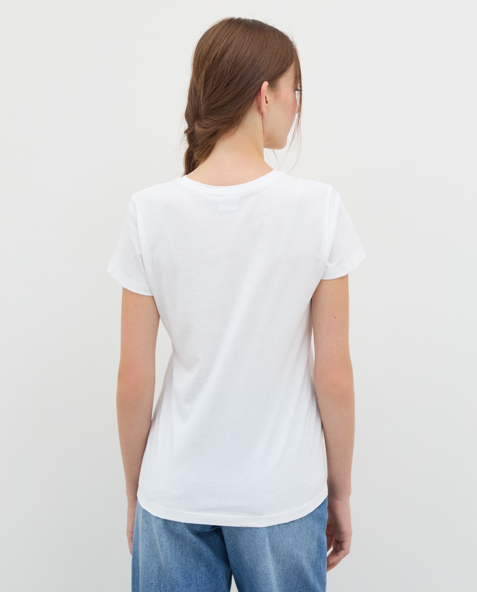 T-shirt Holistic in puro cotone con stampa donna