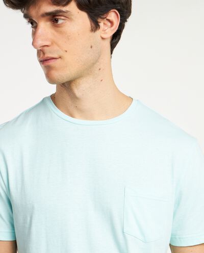 T-shirt in misto lino uomo detail 2