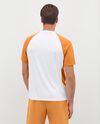 T-shirt fitness elasticizzata bicolor uomo