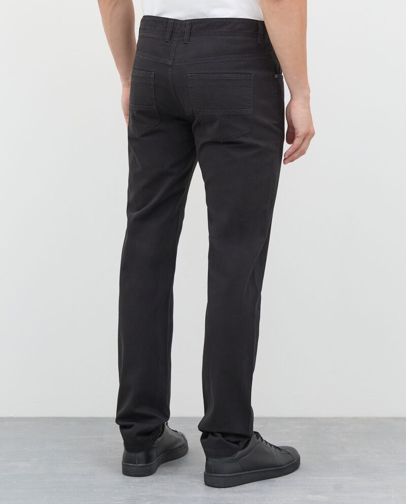 Pantaloni slim in puro cotone uomo single tile 1 
