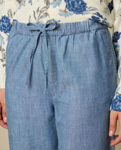 Pantaloni in puro cotone donna detail 2