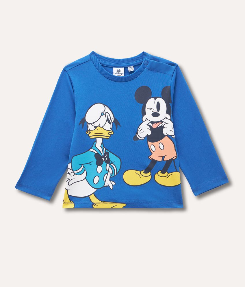 T-shirt Disney a maniche lunghe neonato double 1 