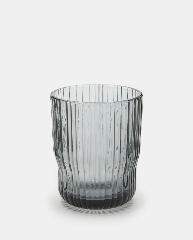 Bicchiere acqua sfaccettato in vetro single tile 0 